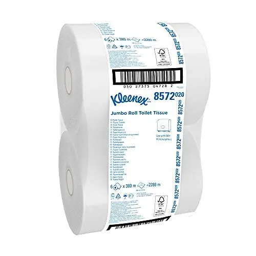 Produktbild: KLEENEX 6 Rollen 380 m Hygienepapier zweilagig JUMBO ROLL