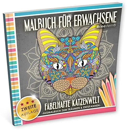 Produktbild: Kleestern Malbuch für Erwachsene