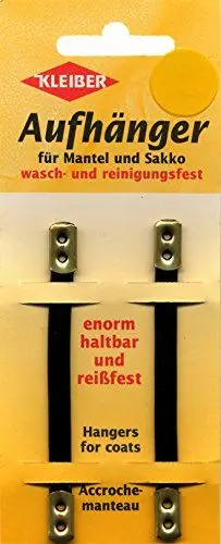 Produktbild: Kleiber Mantelaufhänger, Kunststoff, Schwarz, 2
