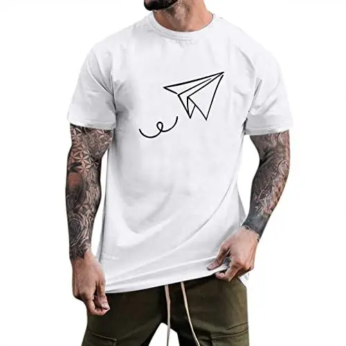 Produktbild: Kleider Angebot Sale Schwarzes Hemd Herren Full Time Sports T-Shirts Herren 6 Pack Polo Hemden Herren Kurzarm T Shirt Herren V Ausschnitt Set T Shirt Schwarz Weiß Gestreift Herren Meine Bestellung