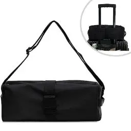 Produktbild: Klein Sporttaschen Für Damen und Herren, Woukksy Reisetasche Tragbar Wasserdicht Fashionable Crossbody Bag Für Wochenendausflug, Fitnessstudio, Schwimmen, Reisen, Yoga und Sauna (Schwarz)