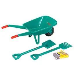 Produktbild: Theo Klein Bosch Gartenset mit Schubkarre | Mit Schaufel, Rechen und Arbeitshandschuhen | Spielzeug für Kinder ab 3 Jahren