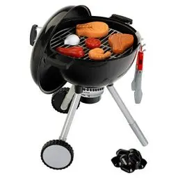 Produktbild: Theo Klein 9466 Weber Kugelgrill One Touch Premium | Kinder-Grill mit Licht, Sound und zahlreichem Zubehör | Maße: 40 cm x 32 cm x 53 cm | Spielzeug für Kinder ab 3 Jahren