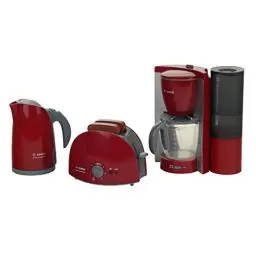 Produktbild: Theo Klein 9580 Bosch Frühstücksset | Küchen-Set bestehend aus Toaster, Kaffeemaschine und Wasserrkocher | Spielzeug für Kinder ab 3 Jahren