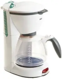 Produktbild: Theo Klein 9622 Braun Kaffeemaschine I Kindgerechte Nachbildung mit Sound, Wassertank und Durchlauf auf Knopfdruck I Maße: 16 cm x 22 cm x 12 cm I Spielzeug für Kinder ab 3 Jahren