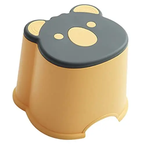 Produktbild: Cabilock Hocker Für Jungen Und Mädchen Mit Cartoon-Design Niedriger Hocker Zum Waschen Tritthocker Für Kinder Stabiler Kunststoff Sicher Nicht