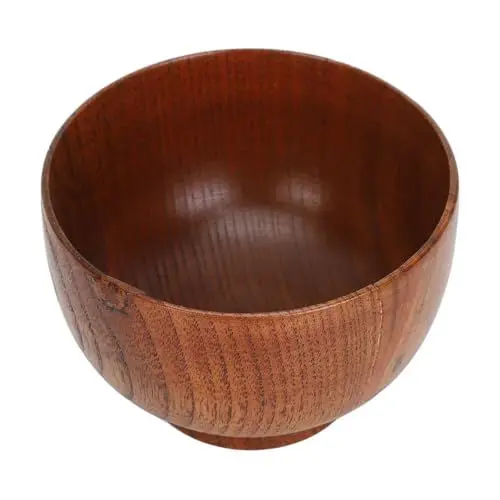 Produktbild: Kleine Holzschale, Rasierschale aus Holz, Rasierschaum, breiter Mund, Seifenbecher, Rasierpinselschale für Männer, Vater