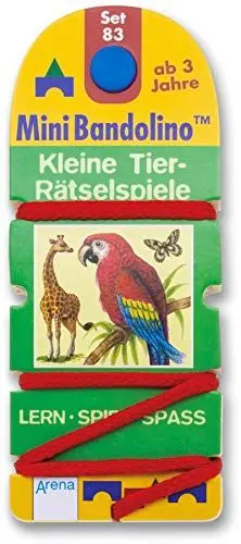 Produktbild: Kleine Tier-Rätselspiele: MiniBandolino Set 83