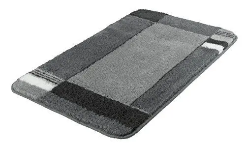 Produktbild: Kleine Wolke 7258901360 Badteppich Padova, 60 x 100 cm, anthrazit