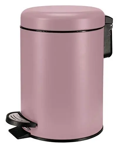 Produktbild: Kleine Wolke 8058431858 Edelstahl/PP Kosmetikeimer One mit Tragegriff, Rouge, 3L Kapazität