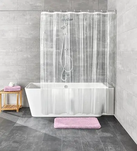 Produktbild: Kleine Wolke Claro Duschvorhang, PEVA, Clear, 180x200 cm