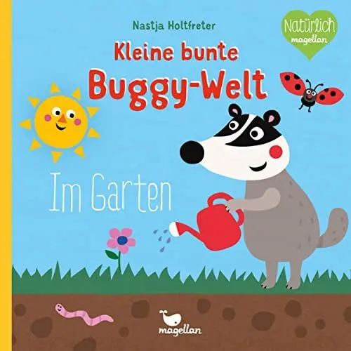 Produktbild: Kleine bunte Buggy-Welt - Unter Wasser & Im Garten: Zwei Buggybücher für unterwegs