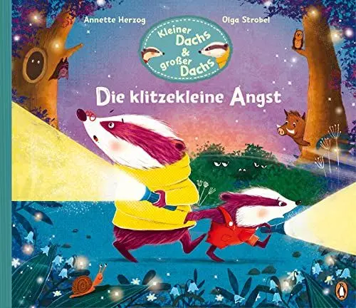 Produktbild: Kleiner Dachs & großer Dachs - Die klitzekleine Angst: Ein Bilderbuch über Mut für Kinder ab 3 (Die Kleiner-Dachs-und-großer-Dachs-Reihe, Band 2)