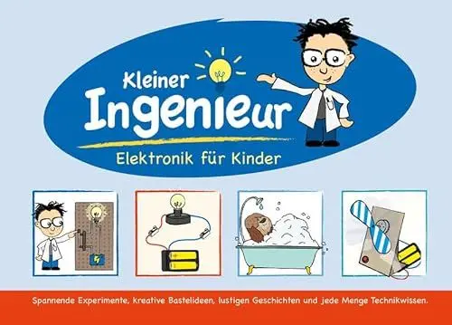 Produktbild: Kleiner Ingenieur: Elektronik für Kinder. Lernpaket mit allen elektronischen Bauteilen, die für die Experimente benötigt werden.