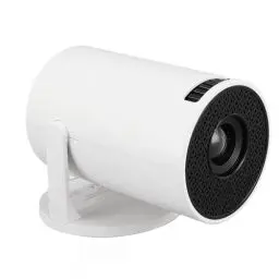 Produktbild: Kleiner Projektor mit WLAN und Bluetooth, 1080P 8000LM Tragbarer LED-Filmprojektor, Auto-Keystone-Heimprojektor für Telefon, TV-Stick, Laptop, HDMI, USB