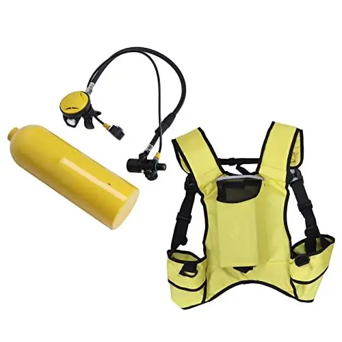Produktbild: Kleiner Tauchtank , Sauerstoffflasche zum Tauchen , Aluminiumlegierung , 2 l , 360 Grad Ventil , sicher f¨¹r die Unterwassererkundung