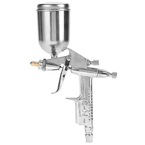 Produktbild: Kleines K3-Luftspray-GVN mit 0,5-mm-Düse – Professionelles Mini-125-ml-Aluminium-Lackierwerkzeug die Autoreparatur