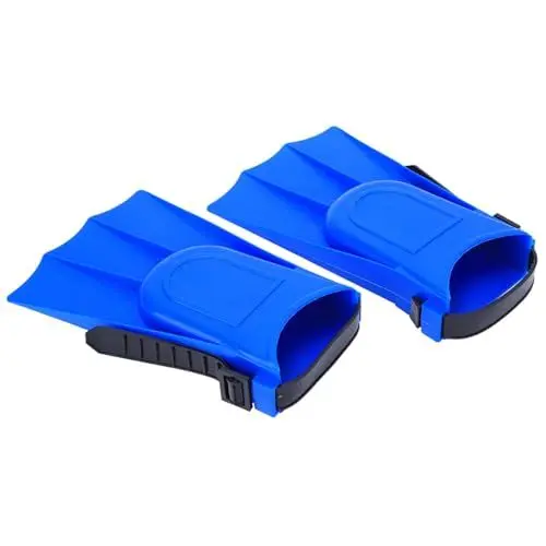 Produktbild: Kleinkind-Flossen, Verstellbare Schwimmflossen, für , Leicht, Tauchen, Schwimmen, Bequemes und Rutschfestes Design, das Material der Trainingsflossen, Schnorcheln, Kurze Flossen,