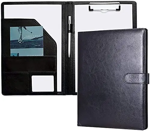 Produktbild: Klemmbrett A4 Ordner Klemmbrettmappe A4 Schreibmappe Klemmbrett Mappe mit Klemmbrett (Black)