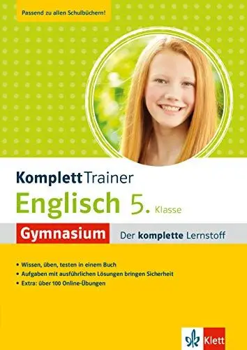 Produktbild: Klett KomplettTrainer Gymnasium Englisch 5. Klasse: Der komplette Lernstoff