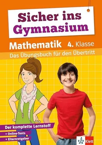 Produktbild: Klett Sicher ins Gymnasium Mathematik 4. Klasse: Das Übungsbuch für den Übertritt