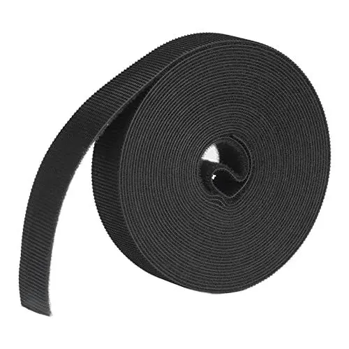 Produktbild: Klettband Zum Nähen, Klettband Selbstklebend, 5 Meter Klettbänder Elastisches Nylon mit Starker Haftung Befestigungsband Zum Nähen Klett Kabelbinder für Kabelmanagement