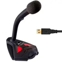 Produktbild: KLIM Voice V2 USB Mikrofon PC + Neu 2022 + Beste Klangqualität + Gaming Mikrofon für Videospiele, Streaming, YouTube, Podcast, Sprachaufzeichnung + Kompatibel mit Windows MacOS PS4 Mikrofon + Rot