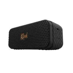 Produktbild: Klipsch, Nashville, Tragbarer Bluetooth-Lautsprecher, IP67-Standard, Wasser- und staubabweisend, 24 Stunden Akkulaufzeit, Bluetooth 5.3, Verstellbarer und Abnehmbarer Tragegurt, Schwarz.