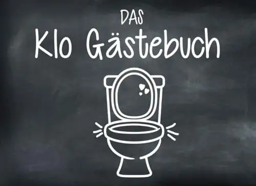 Produktbild: Klo Gästebuch: Klo Gästebuch - Lustiges Geschenk zum Einzug - Einzugsgeschenk für Männer, Frauen und Paare