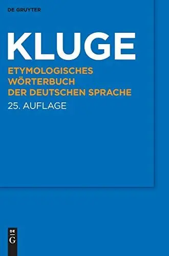 Produktbild: Kluge: Etymologisches Wörterbuch der deutschen Sprache: 13.000 Stichwörter. eBookPlus