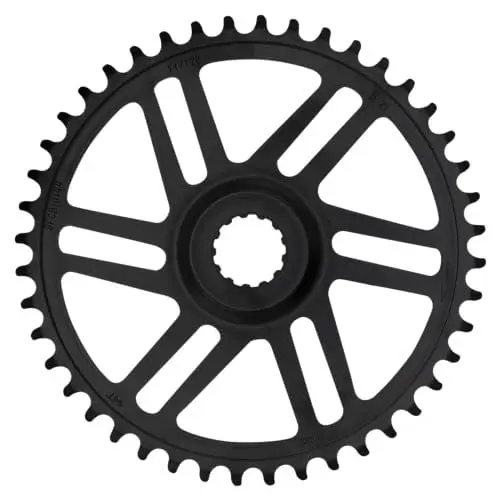 Produktbild: KMC Bosch Gen 3 Super Narrow Direct Mount Kettenblatt, Schwarz, 44T, Chainline 47.5mm of 50.0mm