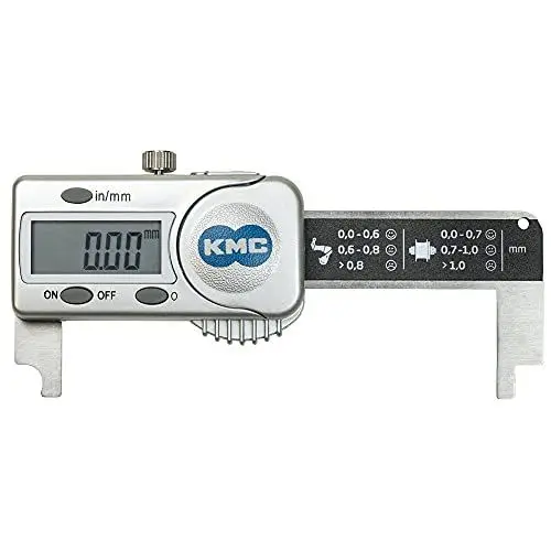 Produktbild: KMC Chain Checker Digitaler Kettenprüfer, schwarz/Silber, Universal