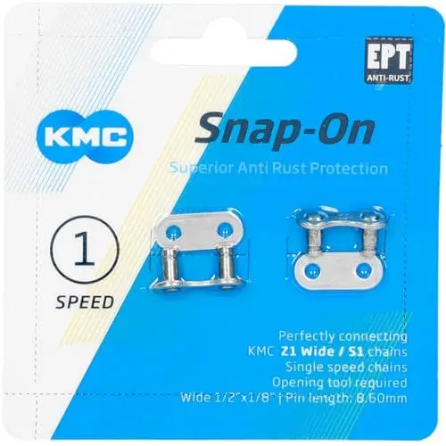Produktbild: KMC Unisex's S1 Snap on Link Wide, Silber