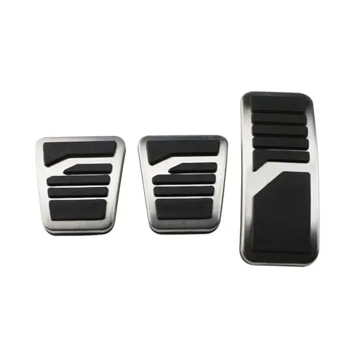 Produktbild: KMLONG Auto Pedale Pad Fit for Zotye T600 RS9 T300 T500 Zubehör Bremspedal Schutz Abdeckung Fußpedalpolster(MT 3Pcs)