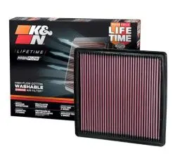 Produktbild: K&N 33-2385 Motorluftfilter: Hochleistung, Prämie, Abwaschbar, Ersatzfilter,Erhöhte Leistung, 2007-2019 (F150, F150 Raptor, Expedition, Navigator, F250, F350, F450, F550, F650)