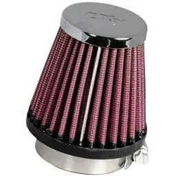 Produktbild: K&N RC-1060 KFZ und Motorrad Universal Chrom Filter Rot