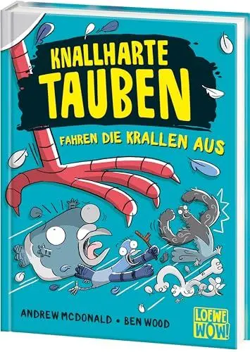 Produktbild: Knallharte Tauben fahren die Krallen aus (Band 7): Löse spannende Kriminalfälle mit der Tauben-Gang - Lustige Kinderbuchreihe ab 8 Jahren - Wow! Das will ich lesen!
