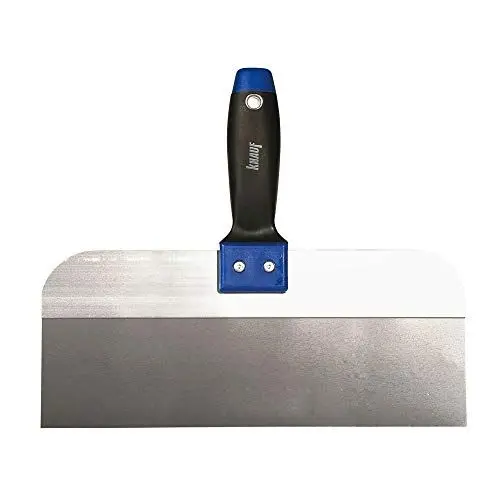 Produktbild: Knauf Breit-Spachtel zum Verspachteln von Fugen, 300-mm – Fugen-Spachtel breit aus Edelstahl für großflächige Spachtelarbeiten an Gipsplatten-Fugen, für HRK und HRAK Kanten, rostfrei