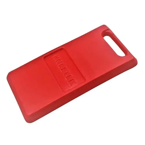 Produktbild: Kneetek Kniekissen RedPad | 460 x 230 x 30 mm | 170g | optimale Entlastung beim Arbeiten auf Knien | Knieschutzpolster geeignet für Klempner, Elektriker, Fliesenleger, Handwerker und Bauarbeiter
