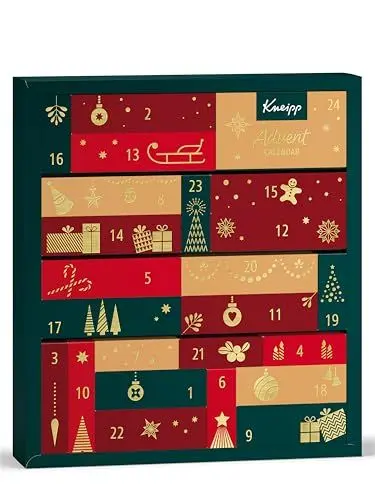 Produktbild: Kneipp Adventskalender 2025 - Hochwertiger Adventskalender mit 24 Beauty Überraschungen für den Wellness Moment - Für Dich selbst oder zum Verschenken