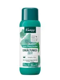 Produktbild: Kneipp Aroma-Pflegeschaumbad Erkältungszeit - Badezusatz mit natürlichen ätherischen Ölen aus Eukalyptus & Minze - sanfte Hautpflege - aromakologische Wirkung für ein besseres Wohlbefinden - 400ml