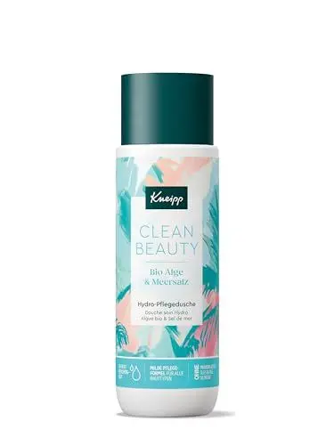 Produktbild: Kneipp Clean Beauty Hydro-Pflegedusche Bio Alge & Meersalz - Feuchtigkeitsspendendes Duschgel mit milden Zuckertensiden für eine extra sanfte Reinigung - ohne Mikroplastik & Silikone - vegan - 200ml