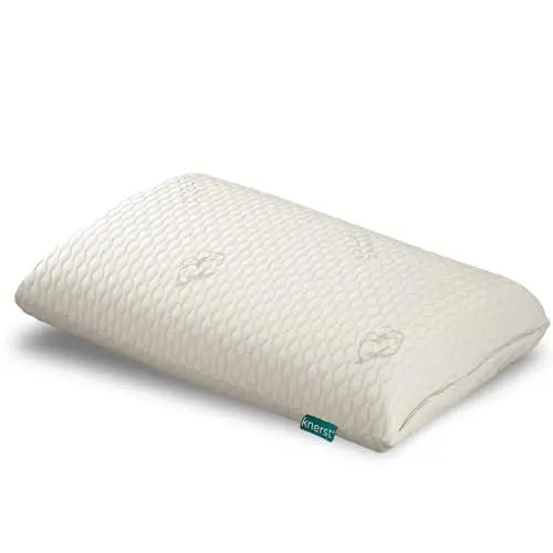 Produktbild: KNERST® Nackenkissen - Orthopädisches Kissen für ultimativen Komfort in jeder Schlafposition - Nackenstützkissen - Memory Foam Kissen - ergonomisches Kopfkissen (Höhe 12cm) - für Bezüge 40x80cm