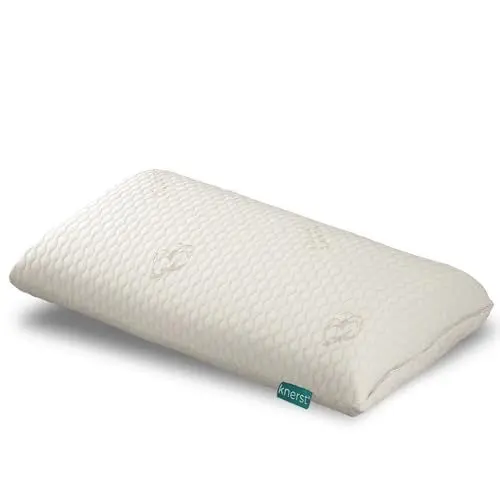 Produktbild: KNERST® Nackenkissen - Orthopädisches Kissen für ultimativen Komfort in jeder Schlafposition - Nackenstützkissen - Memory Foam Kissen - ergonomisches Kopfkissen (Höhe 9cm) - für Bezüge 40x80cm