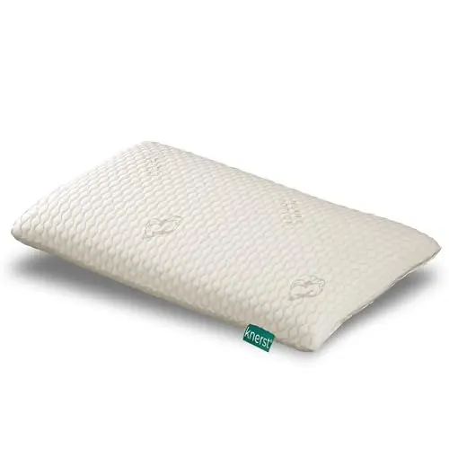 Produktbild: KNERST® Orthopädisches Memory Foam Kissen | Kissen Bauchschläfer | Kopfkissen 70x35x6cm | ÖKO-TEX Kopfkissen Flach | Bauchschläferkissen gegen Verspannungen in Bauchlage I EXTRA FLACH