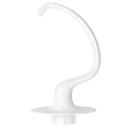 Produktbild: Knethaken K5ADH Ersatz für KitchenAid 6 Quart Bowl-Lift Standmixer, Knethaken Ersatz für KitchenAid Professional 600 Series Mixer, Weiß