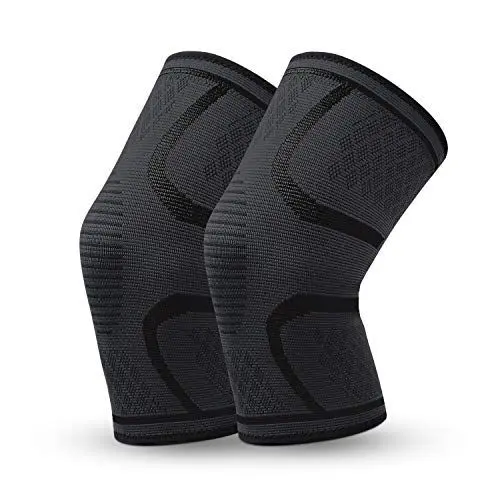 Produktbild: Kniebandage,Knie-Kompressionsbandage für Damen/Männer,Komprimierte Kniebandage Medizinischer Knieschützer für Laufen, Meniskusriss, Arthritis, Gelenkschmerzlinderung, ACL, Erholung(Schwarz,2XL)
