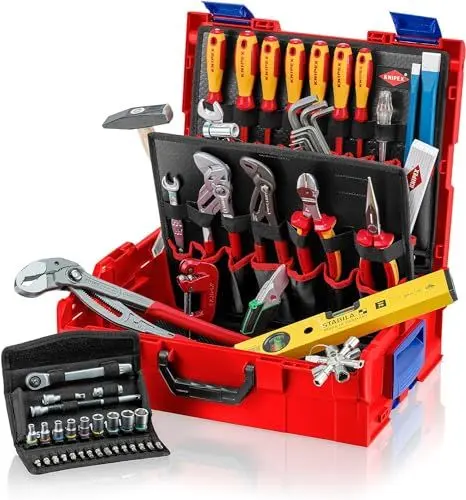 Produktbild: KNIPEX L-BOXX Sanitär 52-teilig 357 mm 00 21 19 LB S