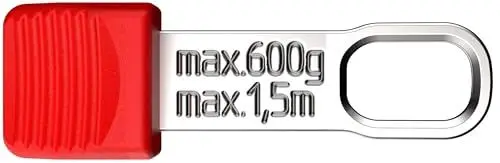 Produktbild: KNIPEX TetheredTool Clips rot (10 Stück) 30 mm 00 62 10 TR