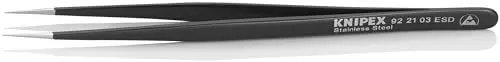 Produktbild: KNIPEX Universalpinzette ESD Glatt 140 mm 92 21 03 ESD